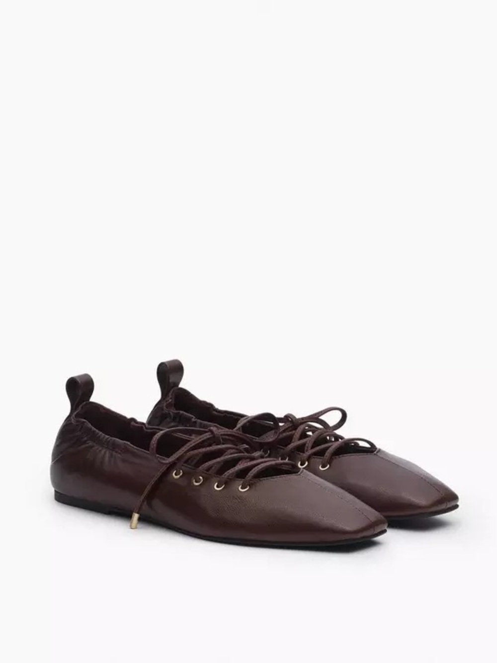 Rag & Bone Sophia Leather Ballet Flats